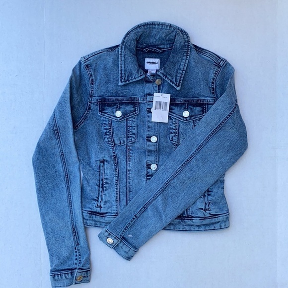 NEW GUESS Candy Acid Wash Trucker Jacket SZ S - Picture 5 of 7